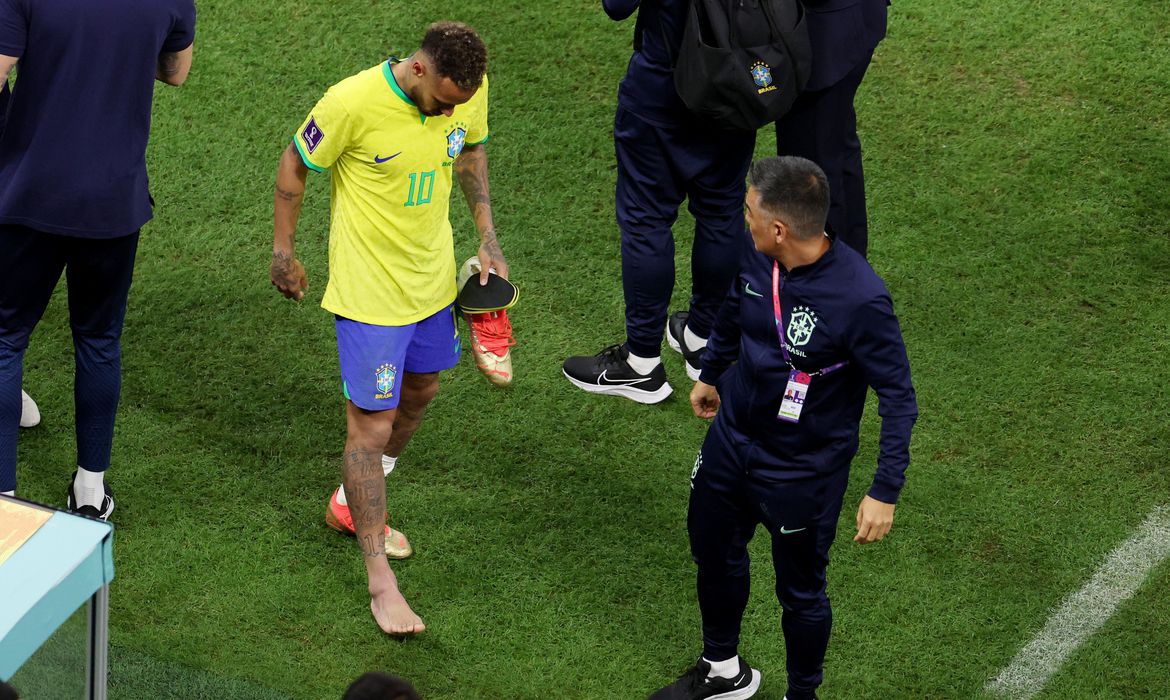 neymar machucado cup 2022