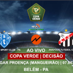 Assista a Paysandu X Anápolis pela Nova FM, link aqui: