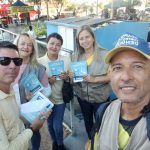 Agentes promovem ação em feiras para conscientizar população sobre o método Wolbachia no combate à dengue