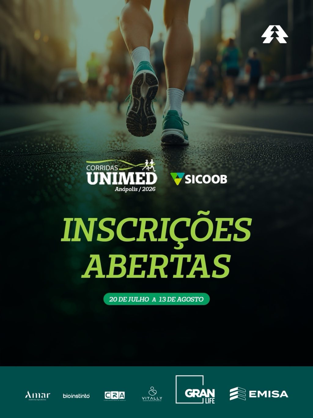 corrida unimed+sicoob