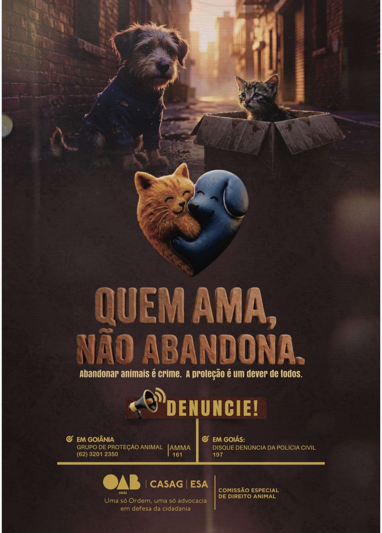 Quem ama, não abandona