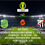 Assista a Floresta X Anápolis neste domingo (16.08) pela Nova FM, link aqui: