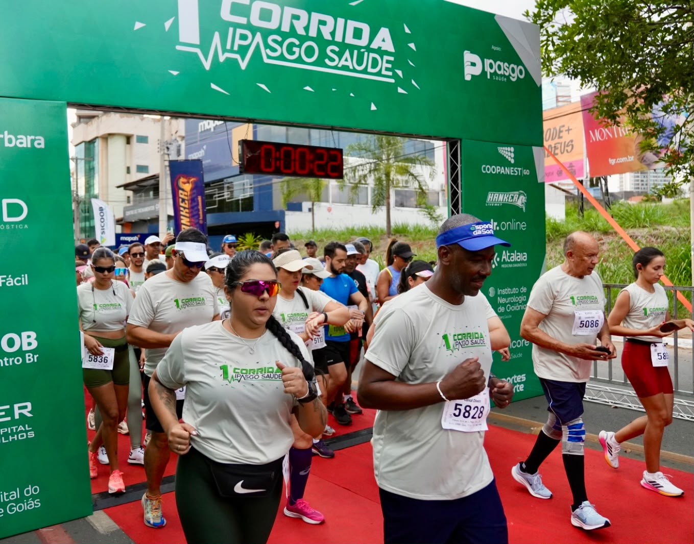 Corrida Ipasgo Saúde será neste sábado no Parque Areião