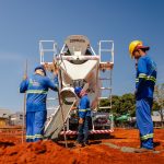 Obras da Policlínica de Anápolis avançam para etapa de concretagem